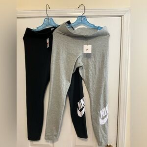 NWT ~ Two Pairs Nike Leggings Sz. L